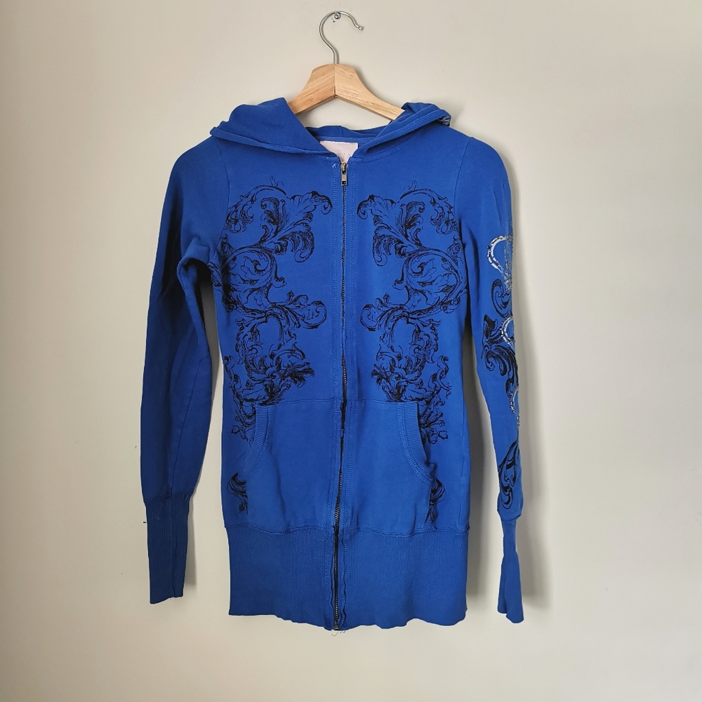 Romeo & Juliet blue hoodie